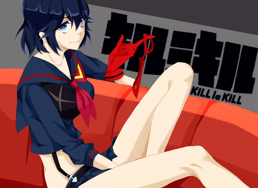 matoi ryuuko and senketsu (kill la kill) drawn by manjiro_night_(linda_qiu)