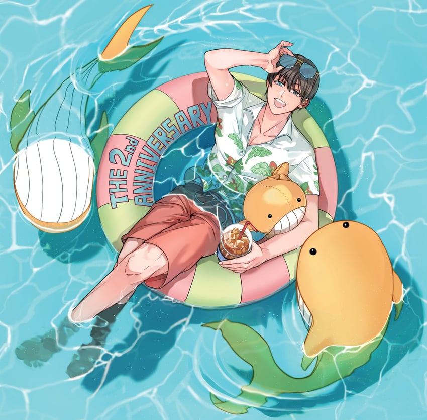 park moo-hyun (eoduun badaui deungbul-i doeeo) drawn by sharks_line2