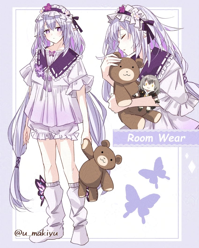 trailblazer, stelle, and castorice (honkai and 1 more) drawn by tsuyuki_yuki