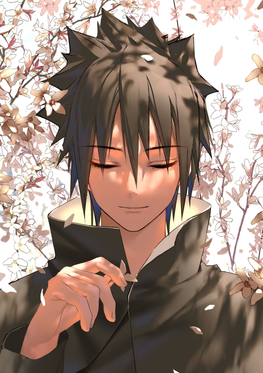 uchiha sasuke (naruto and 1 more) drawn by lilithbloody