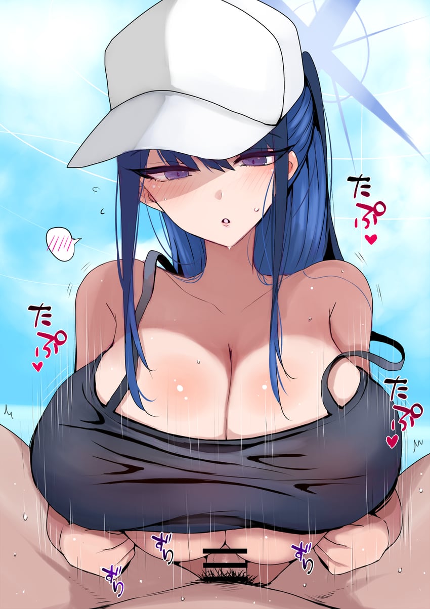 saori (blue archive) drawn by han_(jackpot)