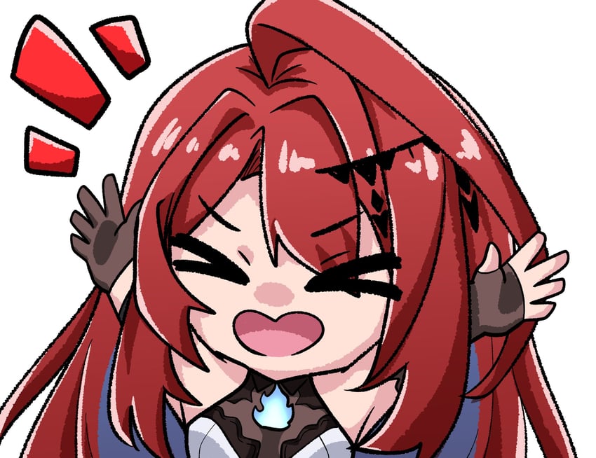 elizabeth rose bloodflame (hololive and 1 more) drawn by imadoki