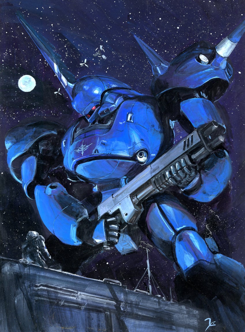 kampfer (gundam and 1 more) drawn by youkoumori