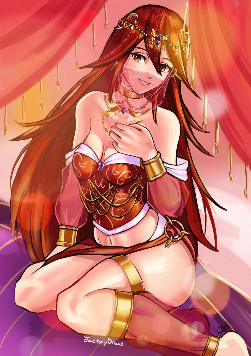 cordelia (fire emblem and 1 more) drawn by jackary