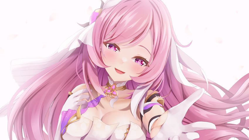 elysia (honkai and 1 more) drawn by pxz_(ansony9898) and triqaz_(fortis)