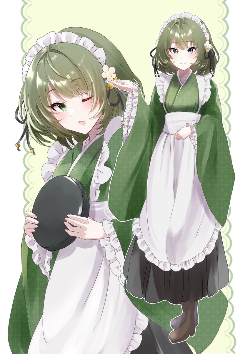 takagaki kaede (idolmaster and 1 more) drawn by chii_(sbshop)