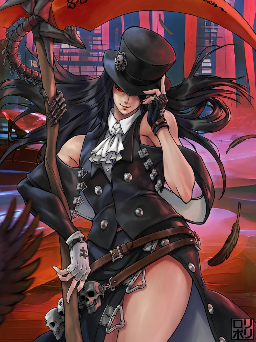 testament (guilty gear and 1 more) drawn by jamrolypoly
