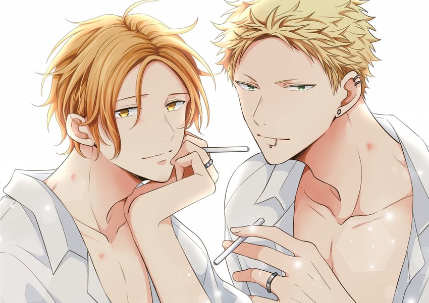 kaji akihiko and nakayama haruki (given) drawn by 961_masashi