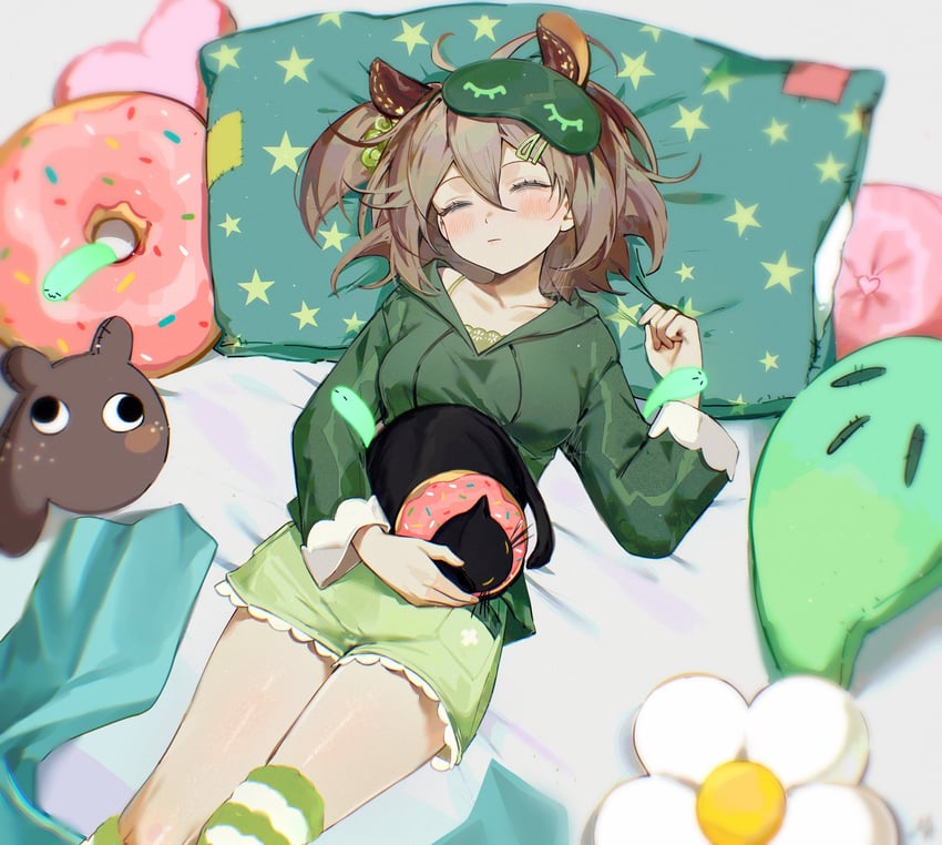 nimi nightmare, naplings, and baby bean (indie virtual youtuber) drawn by ani_019