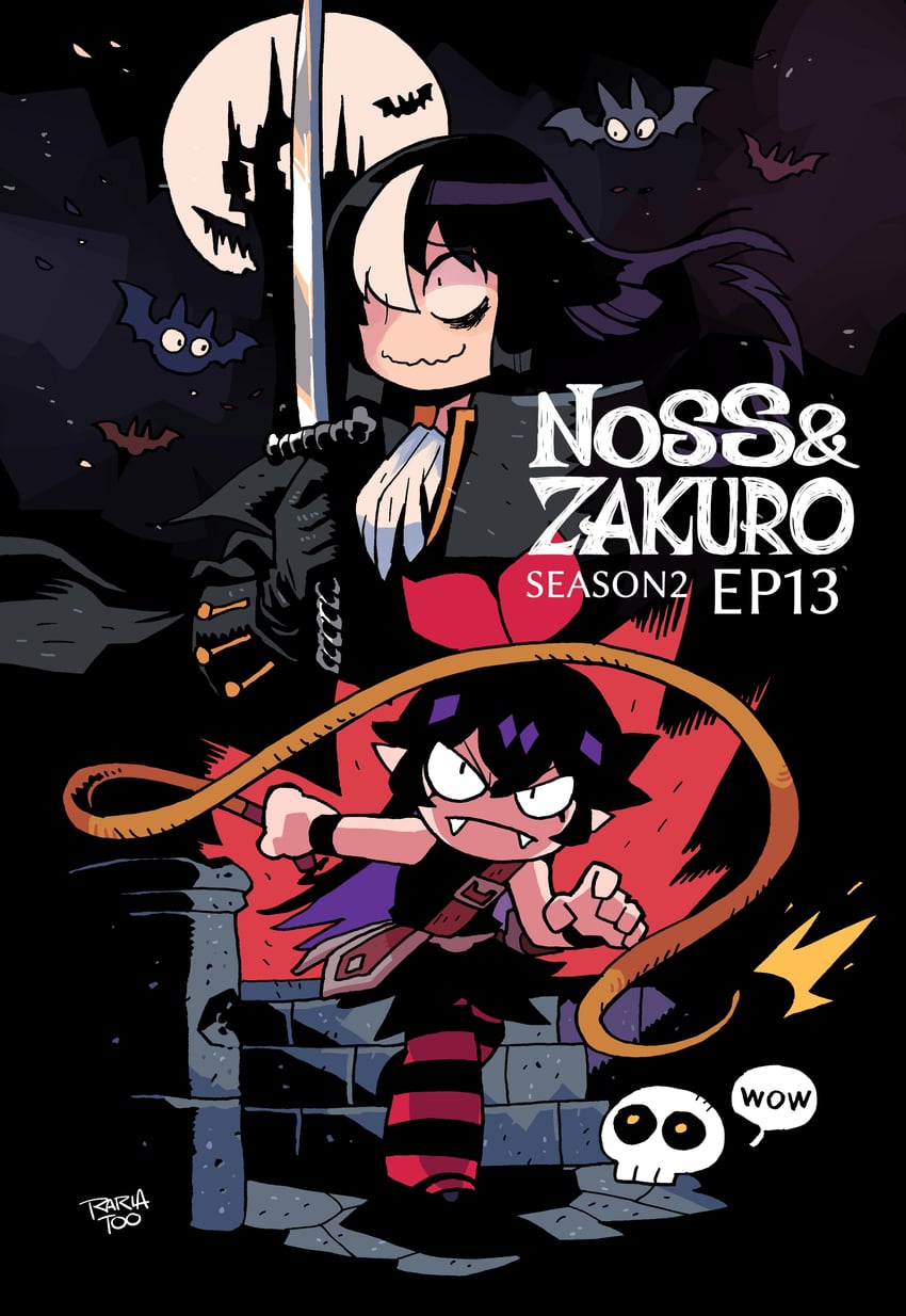 noss, alucard, and zakuro (castlevania and 2 more) drawn by rariatto_(ganguri)