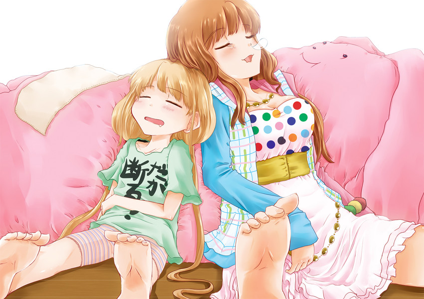 futaba anzu and moroboshi kirari (idolmaster and 1 more) drawn by kanata_ryou