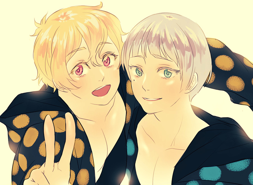 hazuki nagisa and nitori aiichirou (free!) drawn by fndlcp0925