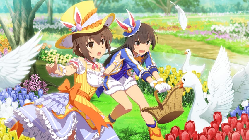 etou kanami and juujou hiyori (toji no miko and 1 more)