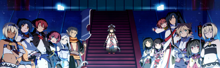 nekone, rulutieh, uruuru, saraana, haku, and 9 more (utawarerumono and 1 more) drawn by shenbei_xiaoqiu