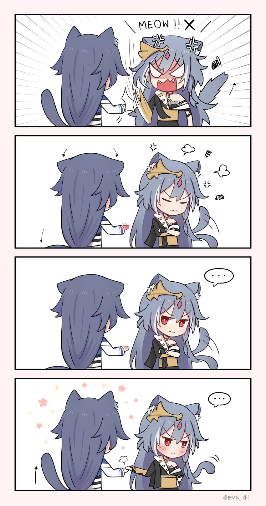 fu hua and herrscher of sentience (honkai and 1 more) drawn by zva_41