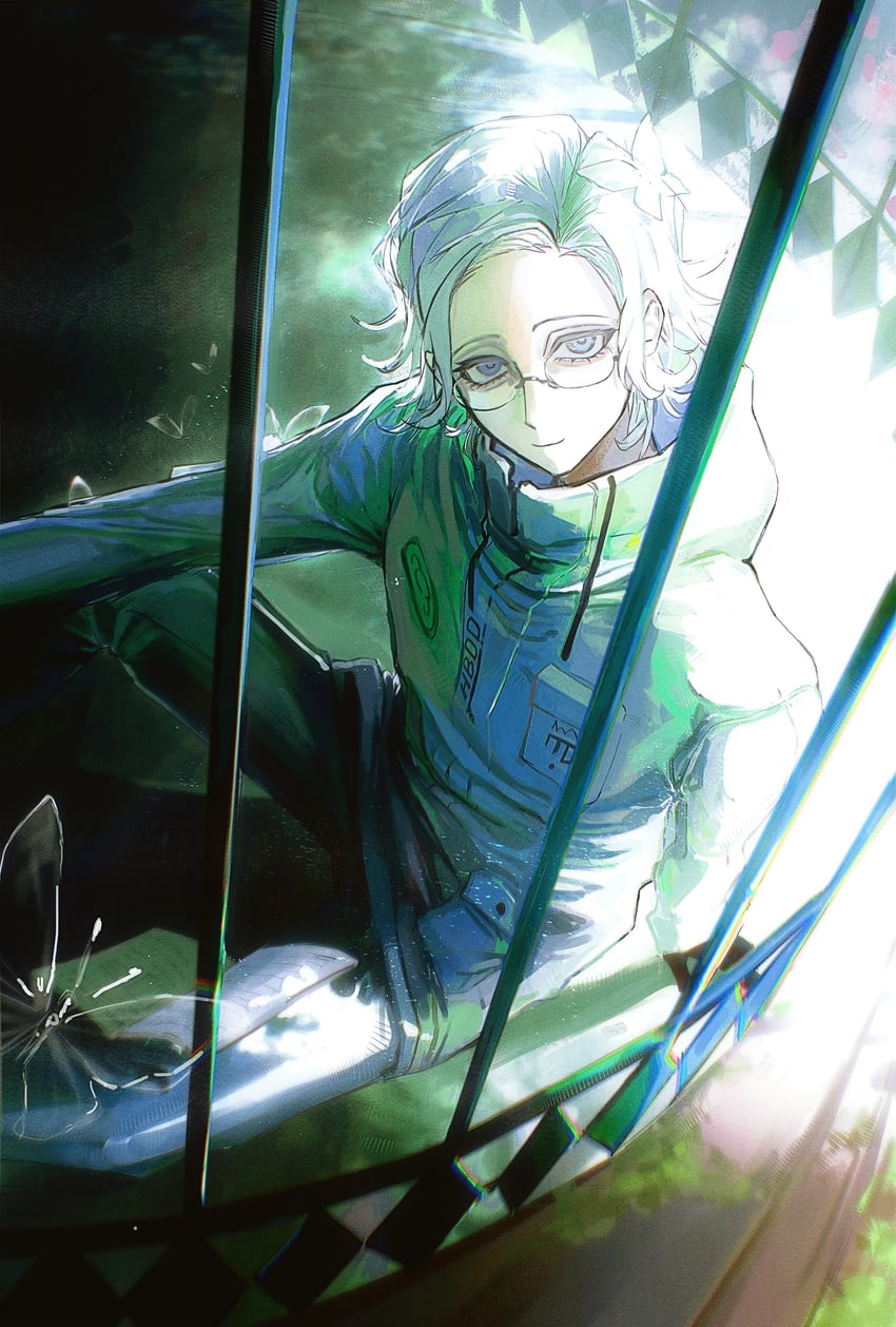 aotsuki eito (the hundred line -last defense academy-) drawn by voltmeter_f