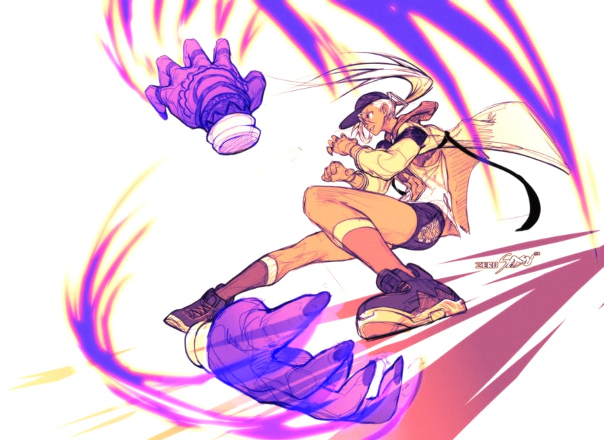 isla (the king of fighters and 1 more) drawn by zero_setsu