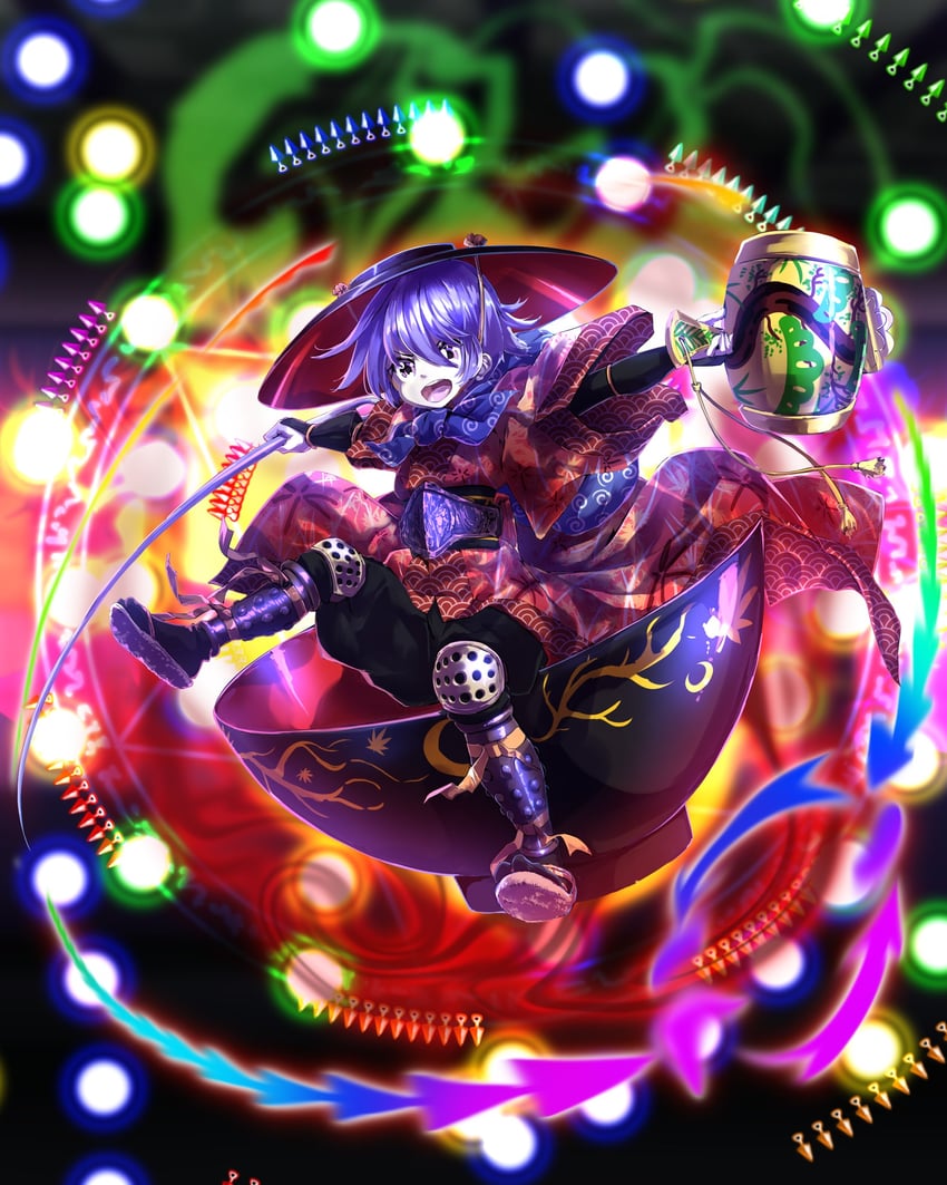 sukuna shinmyoumaru (touhou and 1 more) drawn by sunnysideup