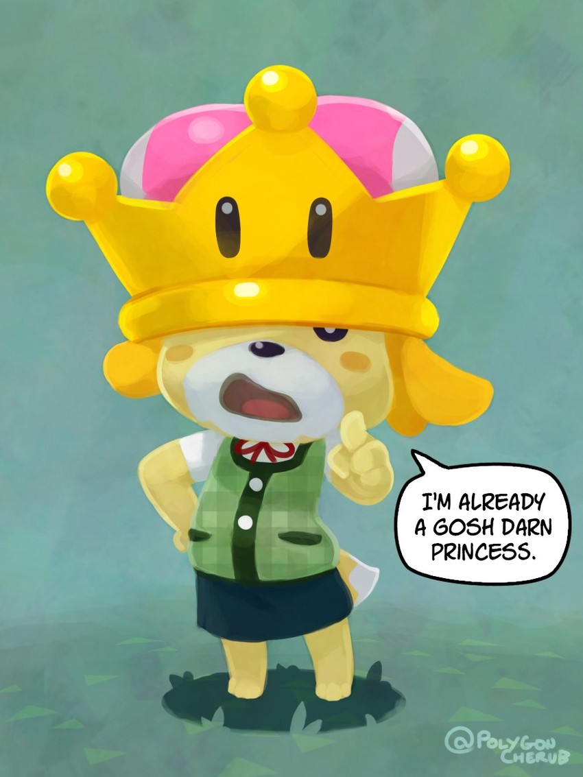 isabelle (mario and 2 more) drawn by ian_mcconville