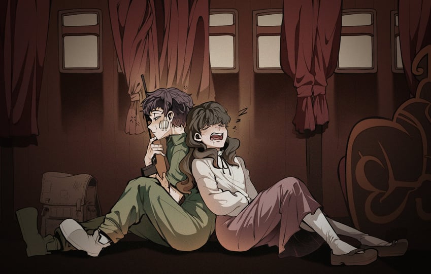 marina and levi (fear & hunger and 1 more) drawn by termina2_12