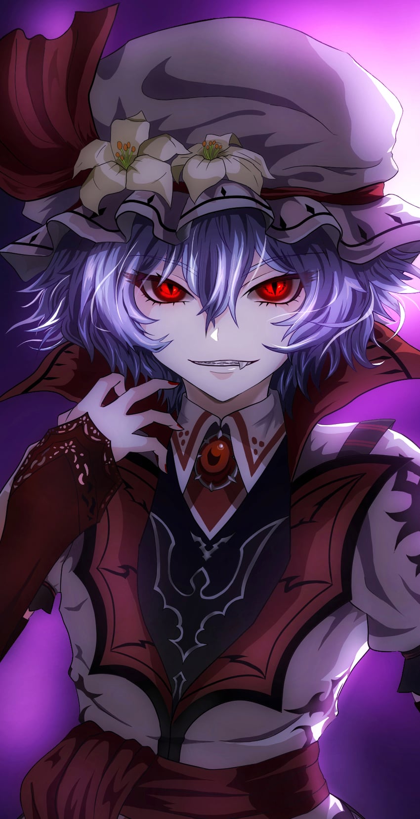 remilia scarlet (touhou and 1 more) drawn by merihari07