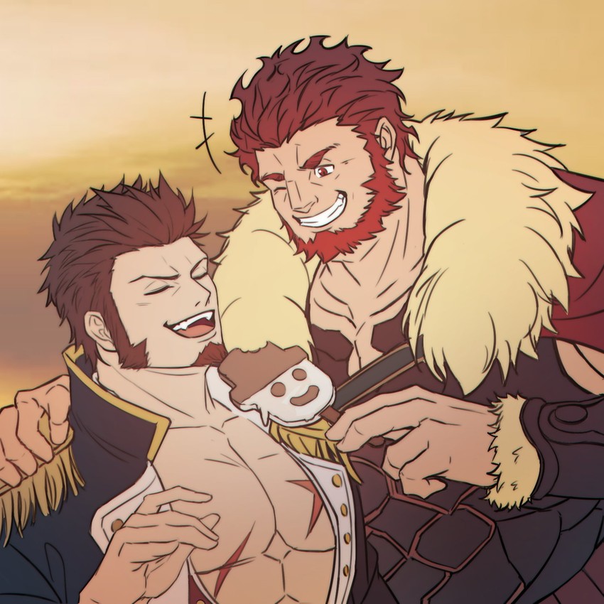 iskandar and napoleon bonaparte (fate and 2 more) drawn by sdz_(inazuma)