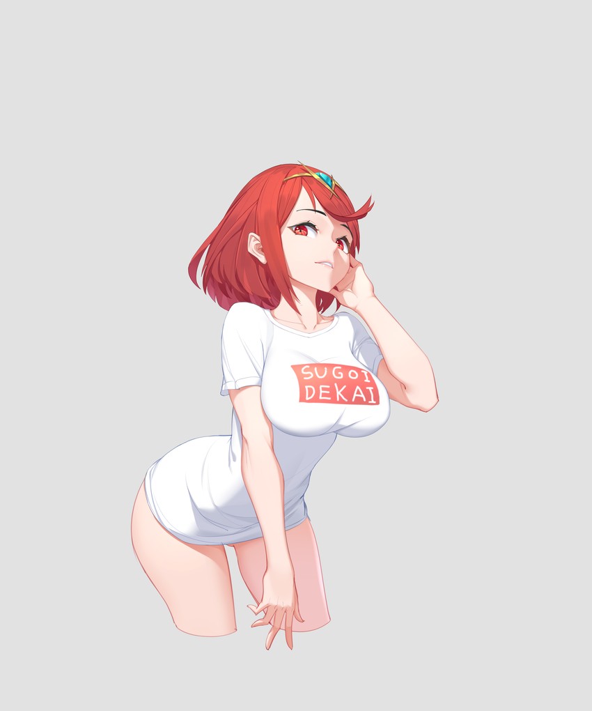 pyra (xenoblade chronicles and 1 more) drawn by finaru-dorim
