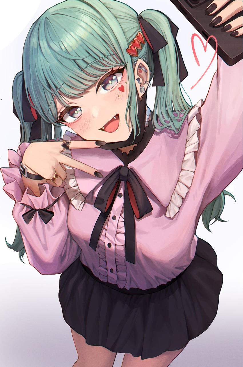 hatsune miku and deco27 (vocaloid and 1 more) drawn by khan_0204