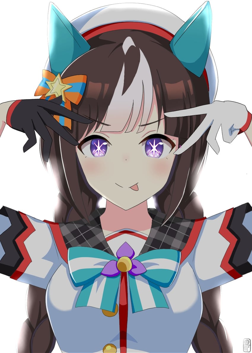hokko tarumae (umamusume and 1 more) drawn by felleo105