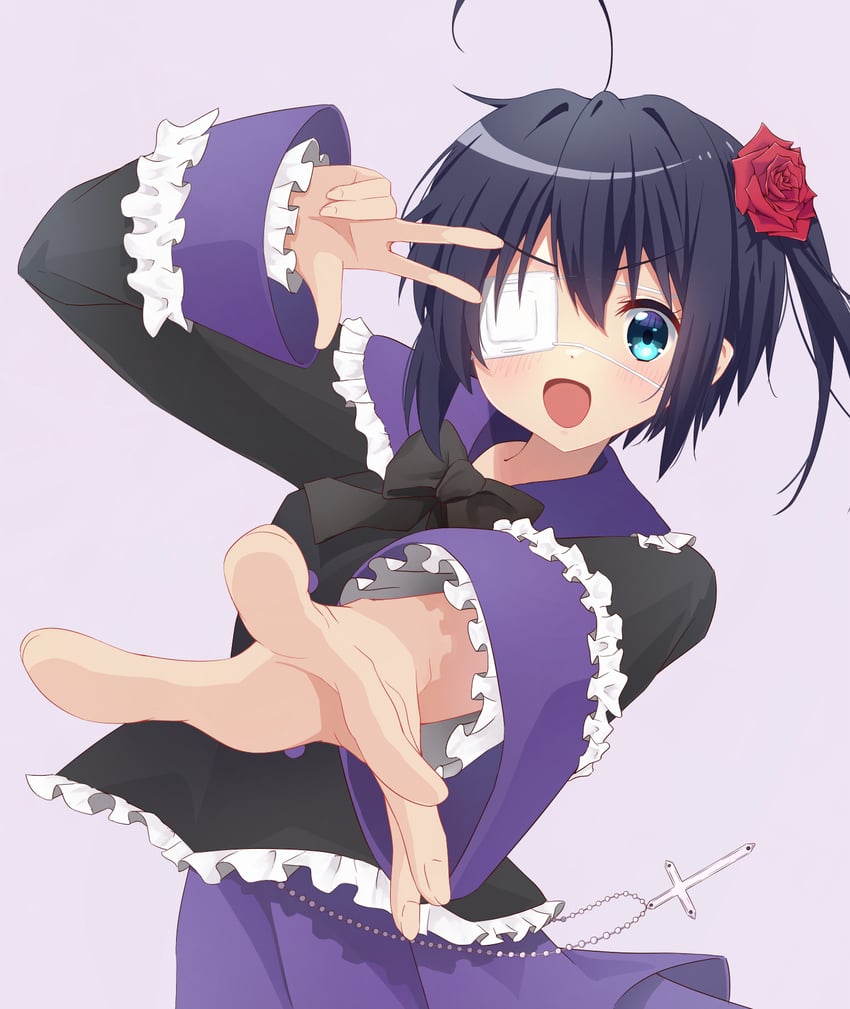takanashi rikka (chuunibyou demo koi ga shitai!) drawn by shikkoku_no_hono_mikado