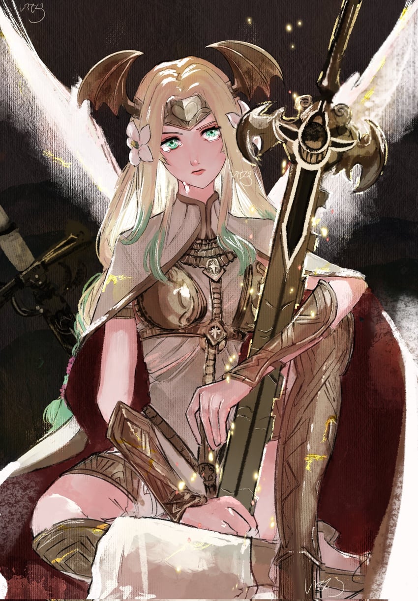 seiros (fire emblem and 1 more) drawn by shiro_zakuro