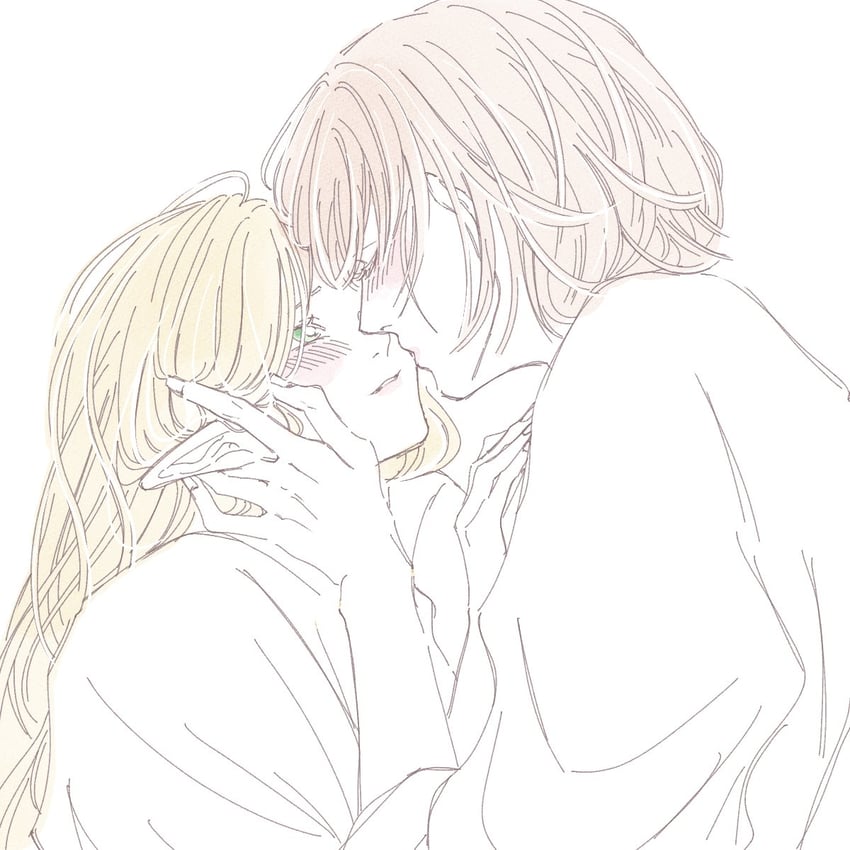marcille donato and falin touden (dungeon meshi) drawn by conniepkmn