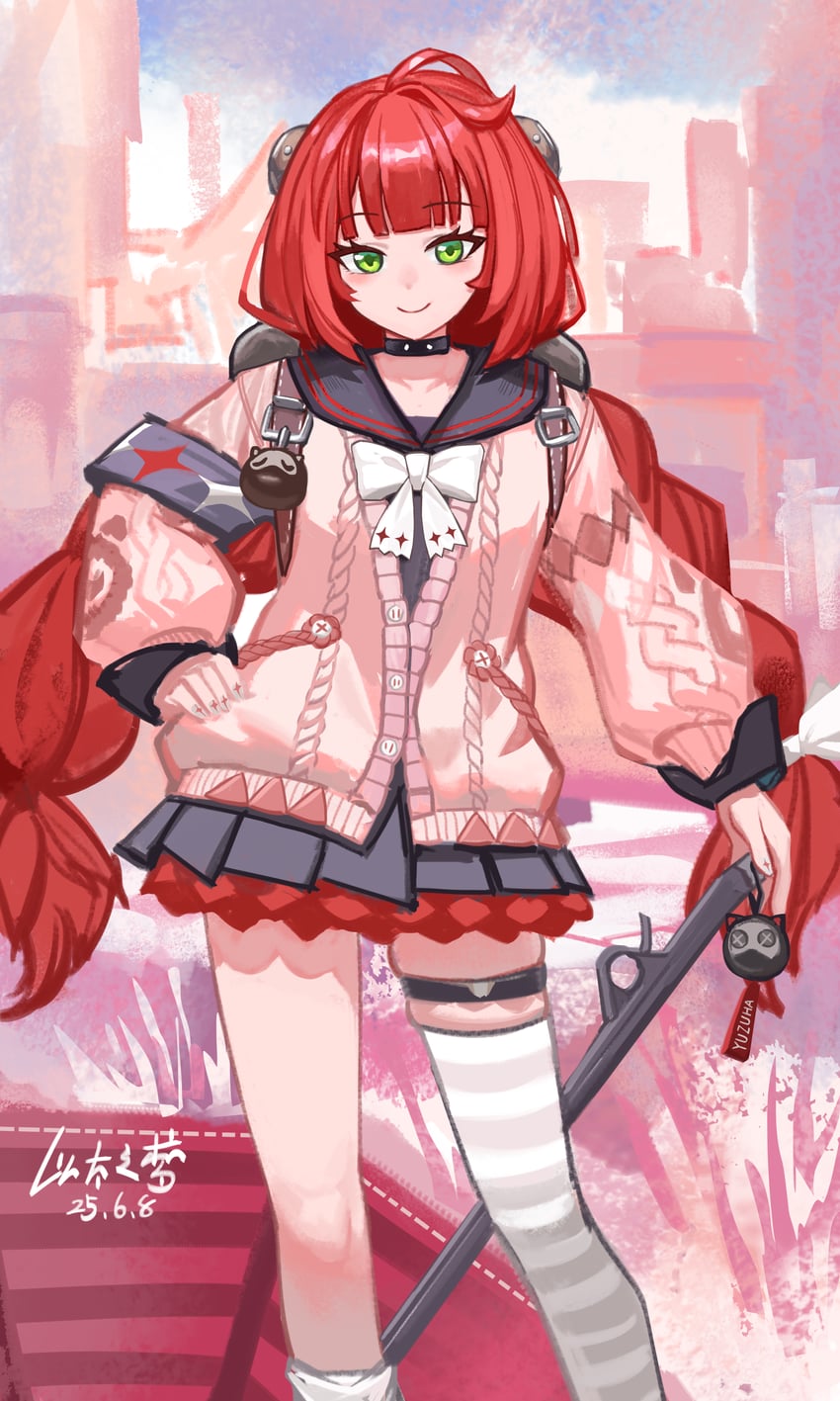 ukinami yuzuha (zenless zone zero) drawn by yitai_zhi_meng