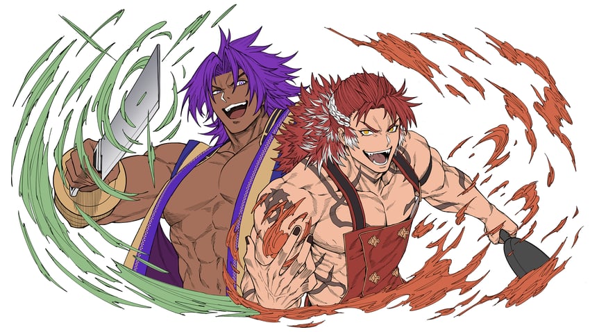 bhima and wilnas (fate and 2 more) drawn by zanki