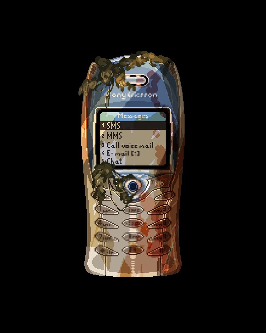 sony ericsson drawn by pixelianska