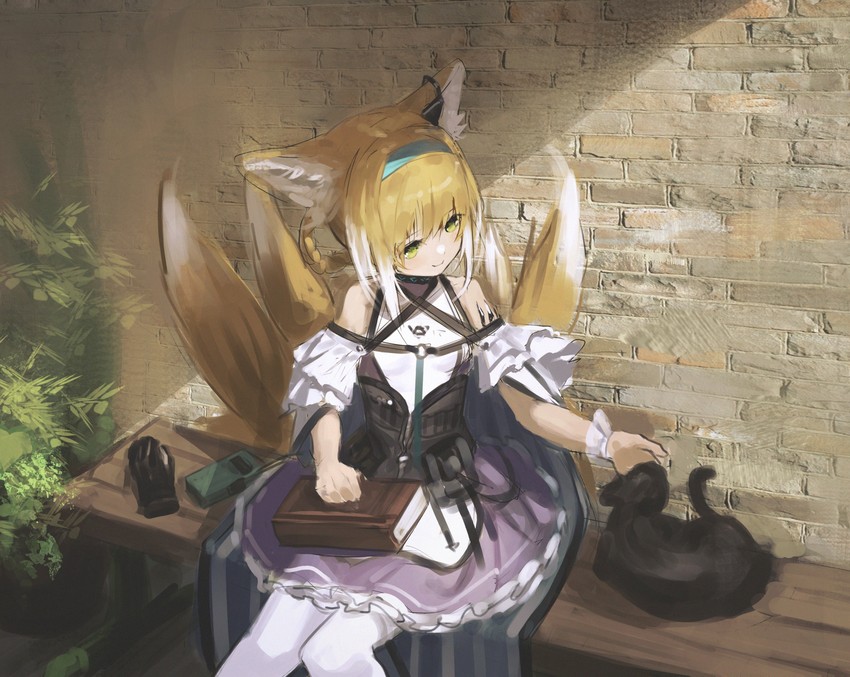 suzuran (arknights) drawn by hara_shoutarou