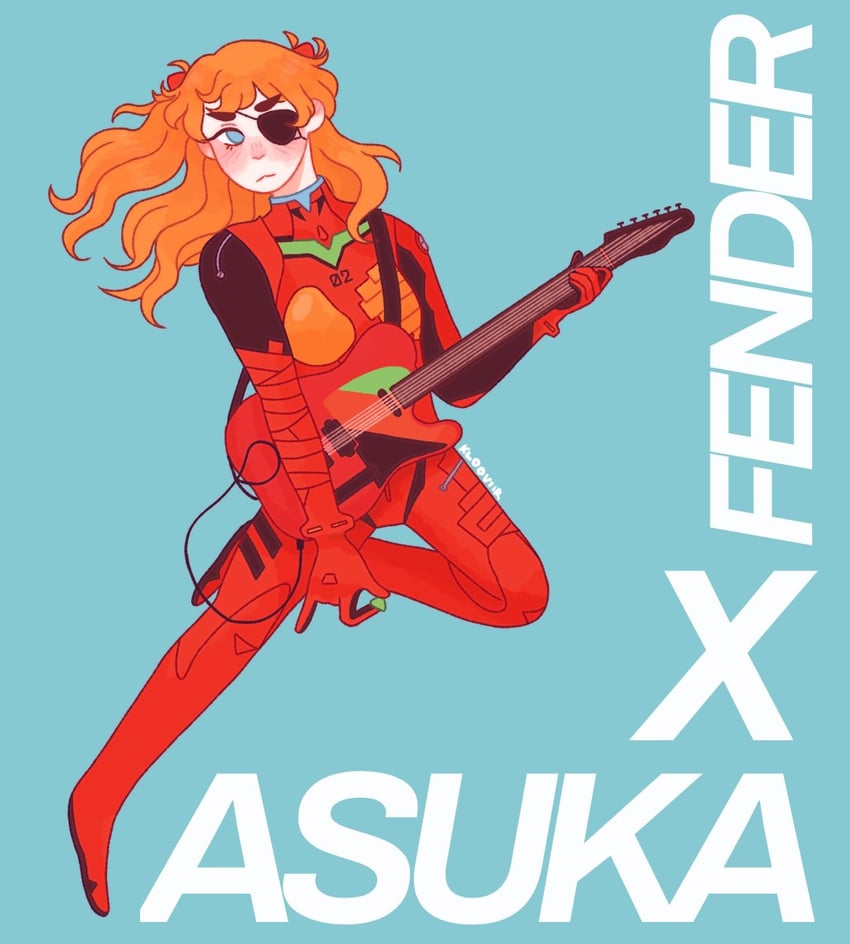 souryuu asuka langley (neon genesis evangelion and 2 more) drawn by vitamincera