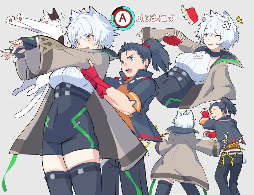 na'el and matthew (xenoblade chronicles and 2 more) drawn by medaman