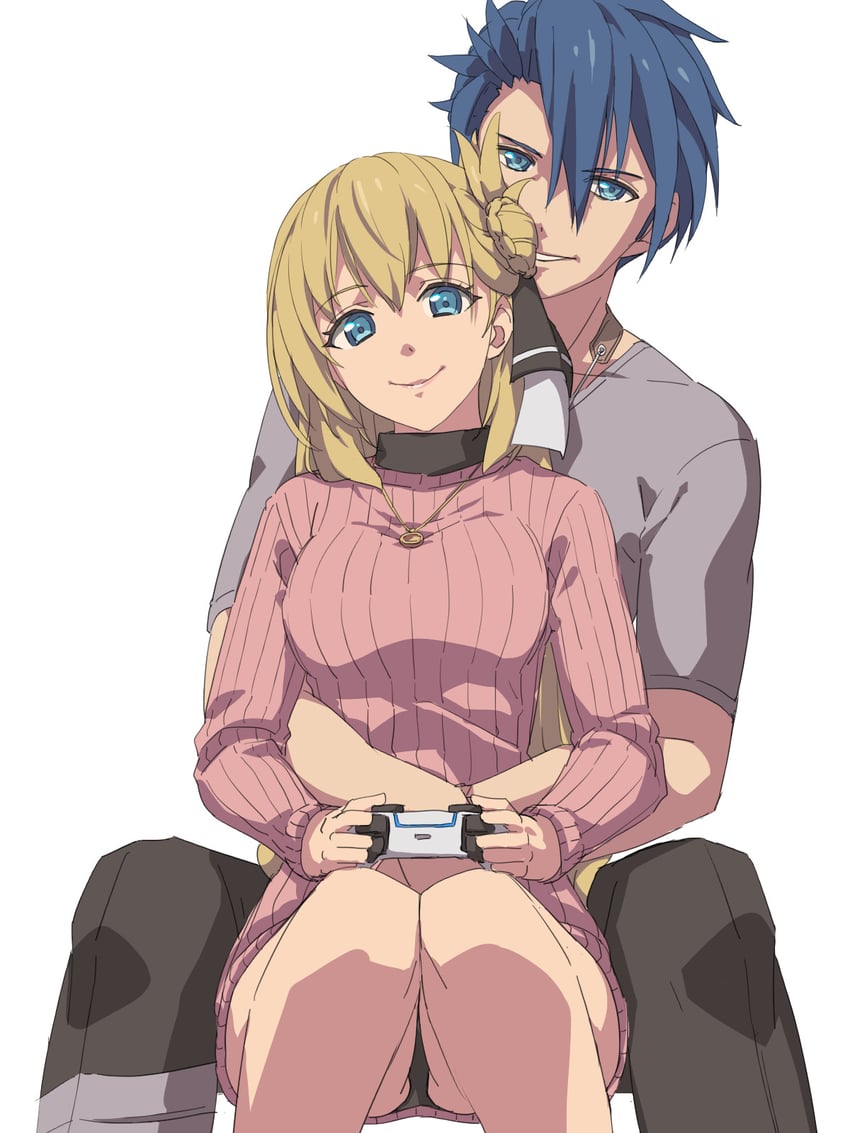 agnes claudel and van arkride (eiyuu densetsu and 3 more) drawn by chiharu_(9654784)