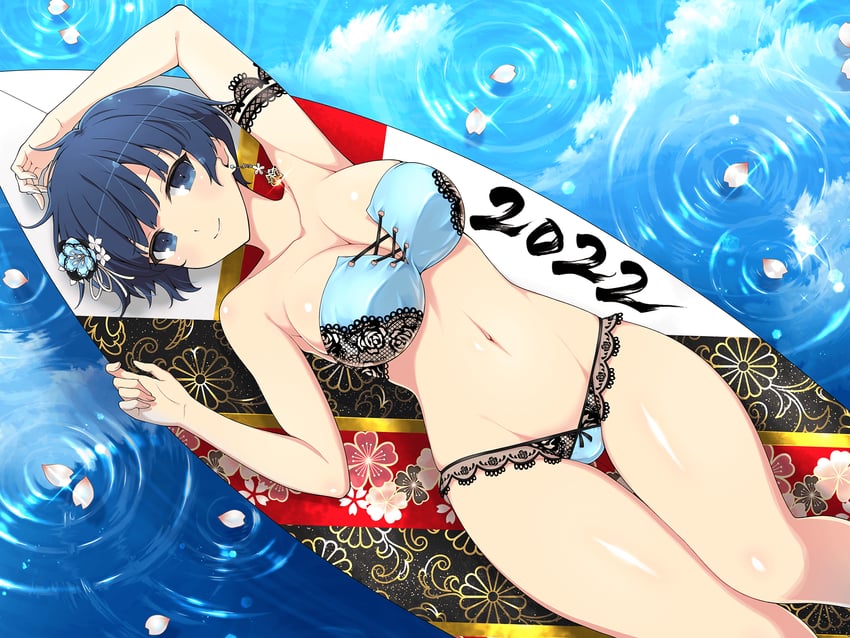 yozakura (senran kagura and 2 more) drawn by yaegashi_nan