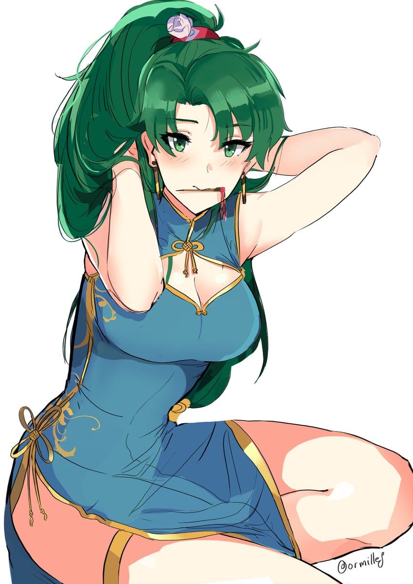 lyn (fire emblem and 1 more) drawn by ormille