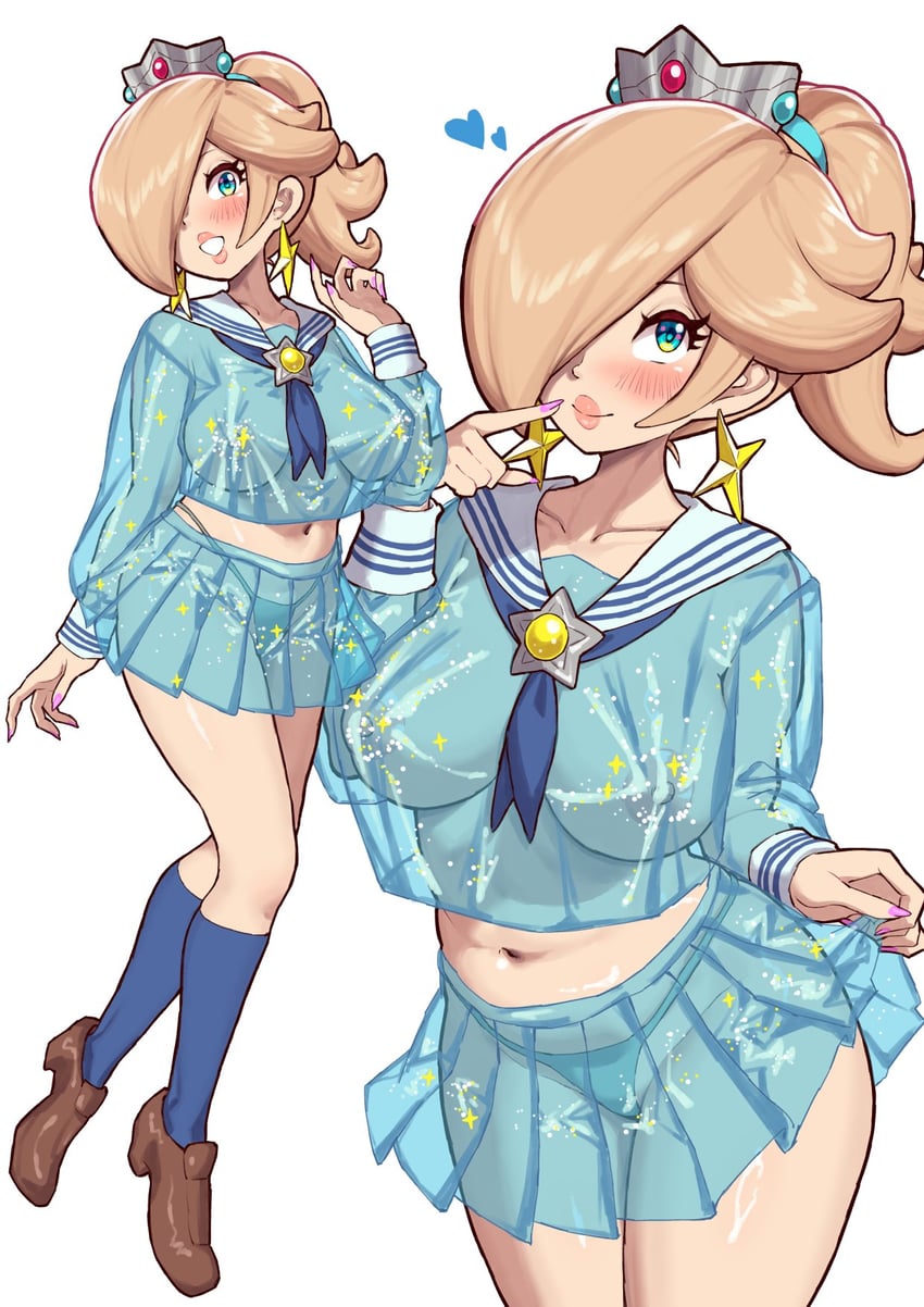 rosalina (mario and 1 more) drawn by toggy_keiichi