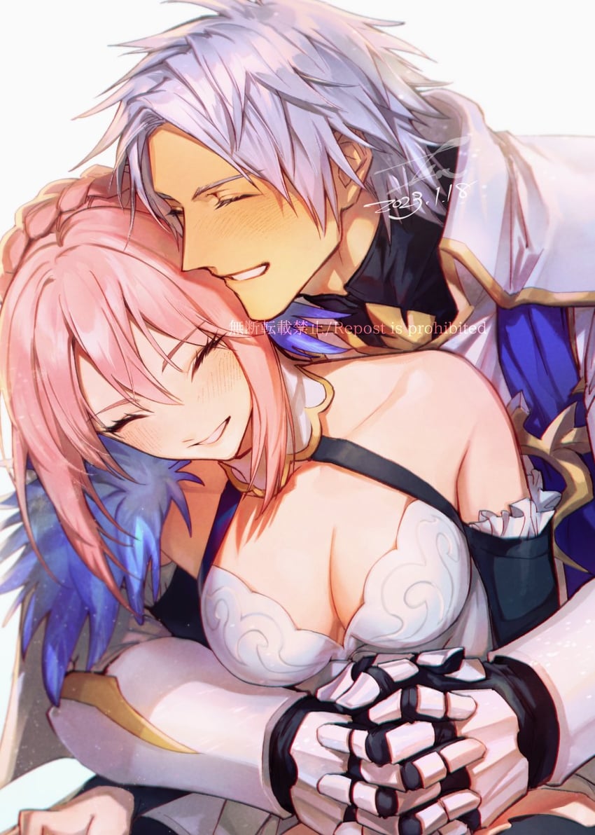 shionne and alphen (tales of and 1 more) drawn by nukegara102