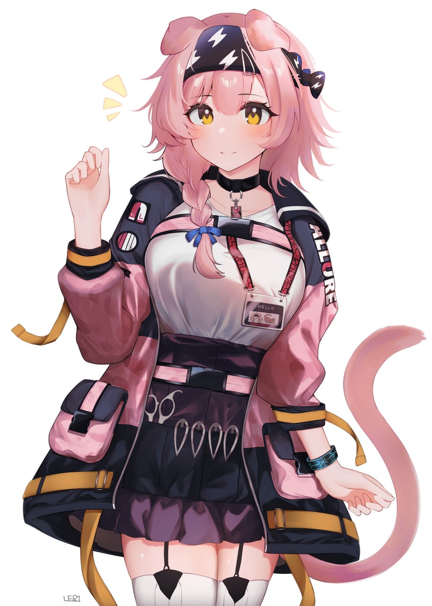 goldenglow (arknights) drawn by l_eri