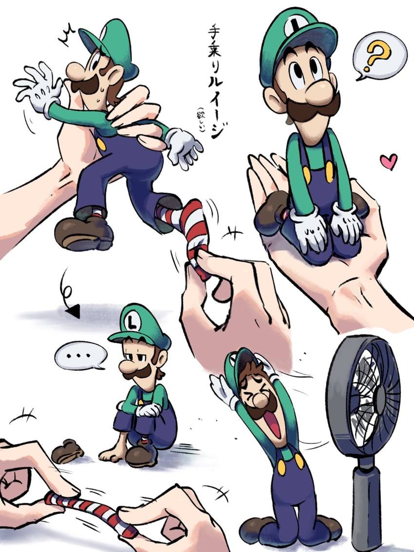 luigi (mario and 1 more) drawn by ya_mari_6363