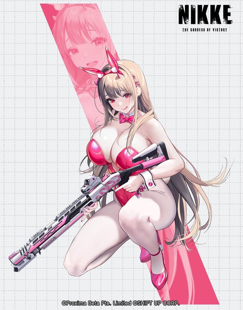 viper (goddess of victory: nikke) drawn by dore_(gilles_dore) and dramz