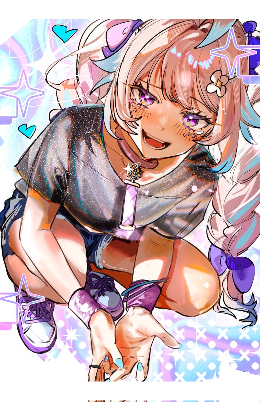 enna alouette (nijisanji and 1 more) drawn by jieli