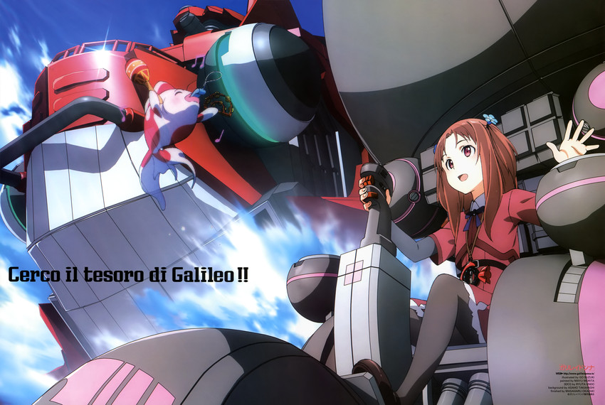 hozuki ferrari (newtype and 1 more) drawn by morita_mayu_(colorist), okazaki_masaharu, suzuki_gou, takahashi_maho_(background_artist), and undou_ryuuta