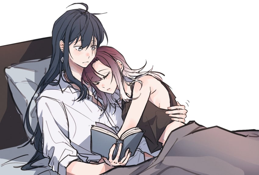 shalom and rahu (path to nowhere) drawn by albala_72