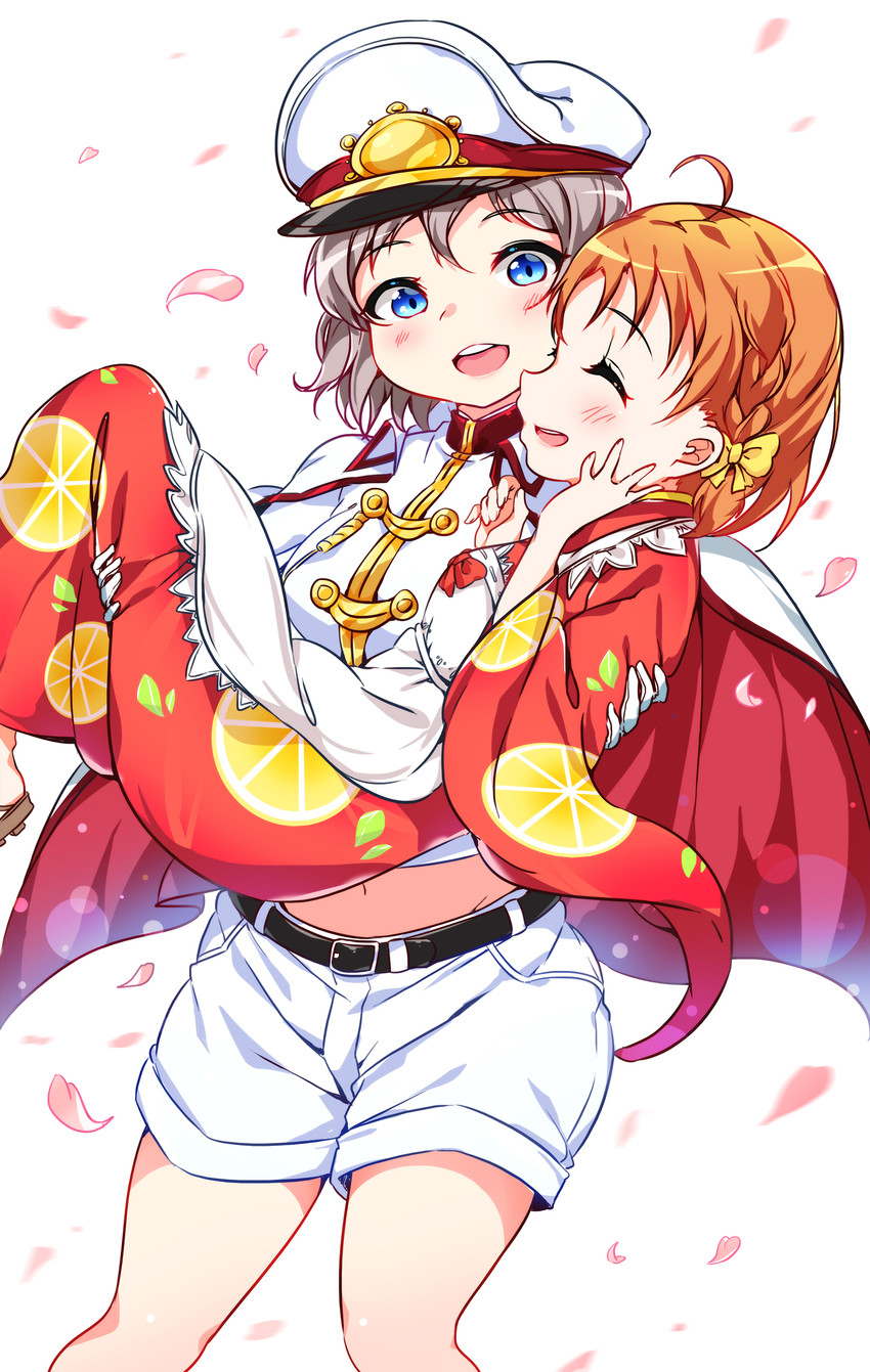 watanabe you and takami chika (love live! and 2 more) drawn by tem10